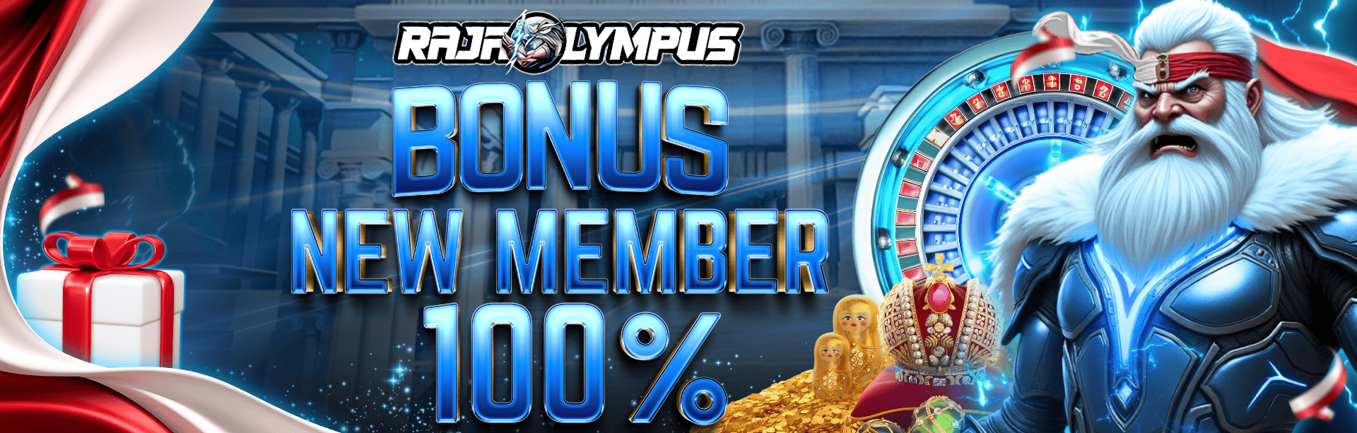 Bonus New Member Slot 100%