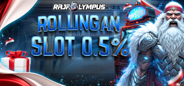 Rollingan Slot 0.5% Mingguan