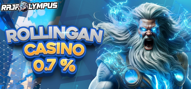 Rollingan Casino 0.7% Mingguan