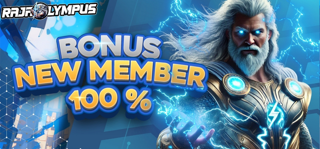 Bonus New Member Slot 100%