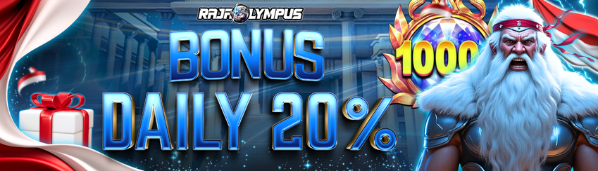 BONUS DEPOSIT HARIAN 20%