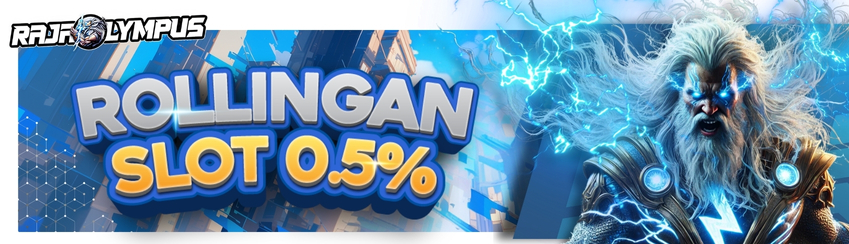 Bonus Rollingan Slot 0.5%