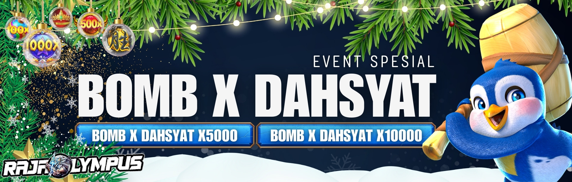 BOMB X DAHSYAT X5000 & X10000