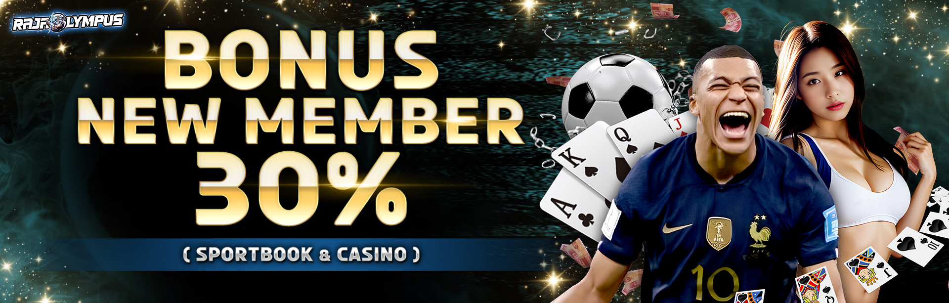 Bonus Member Baru Sports & Casino 30%